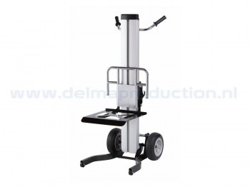 MML-001 materiaal hef-steekwagen met plateau